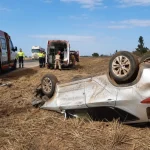 capotamento na BR-070