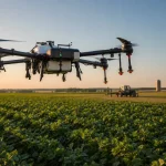 drones para pulverização — Uso de drones para pulverização e monitoramento cresce nas fazendas de Primavera