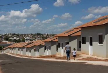 entrega de moradias Primavera do Leste