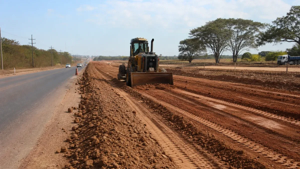 obras nos acessos da BR-070