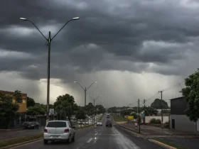 Primavera do Leste quinta-feira tempestade