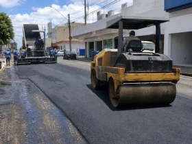 Recapeamento da Rua do Comércio