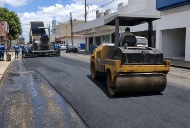 Recapeamento da Rua do Comércio