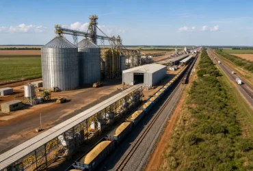 terminal ferroviário em Primavera do Leste