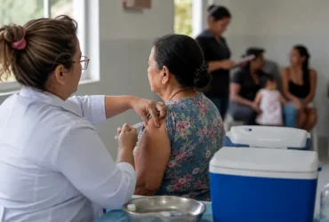 vacina da gripe Primavera do Leste