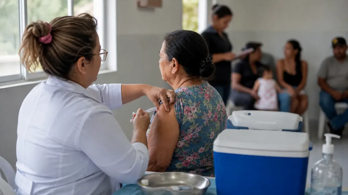 vacina da gripe Primavera do Leste